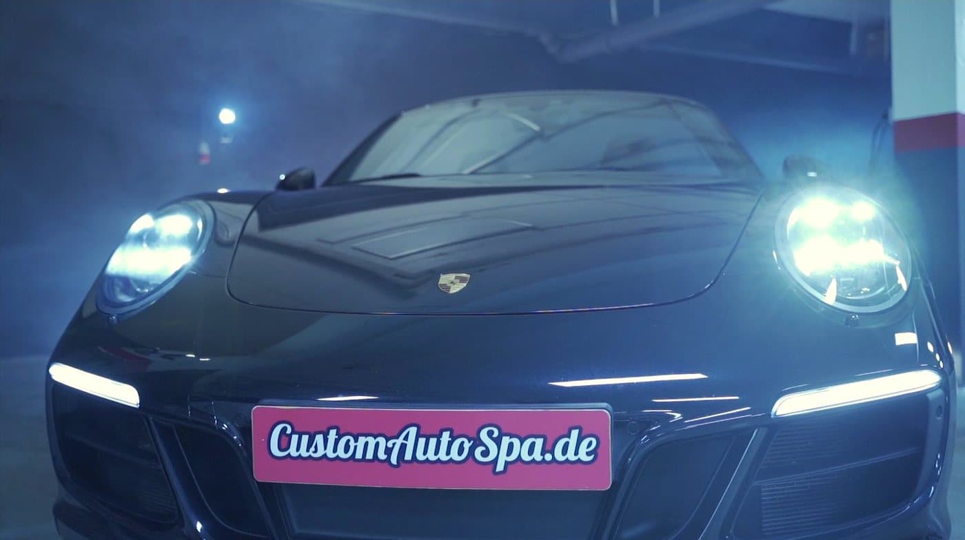 Aufbereiteter Porsche, frisch poliert - Custom Autospa Berlin