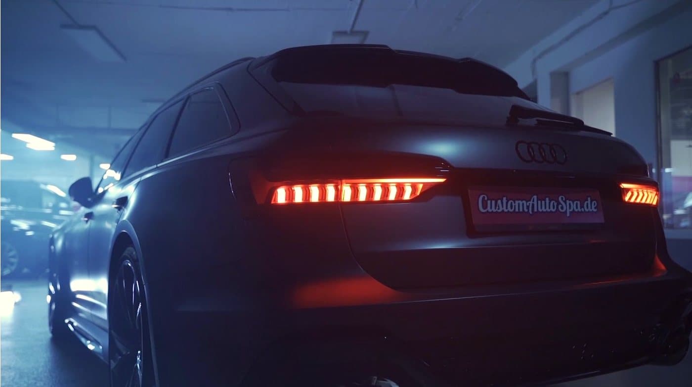 Audi nach der Aufbereitung von Hand - Custom Autospa Berlin