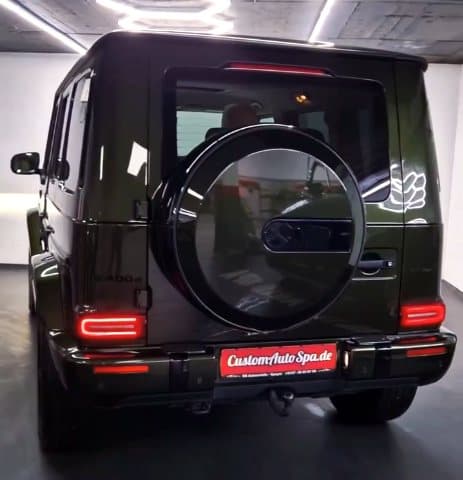 Versiegelte Mercedes G-Klasse mit Tiefenglanz - Custom Autospa Berlin